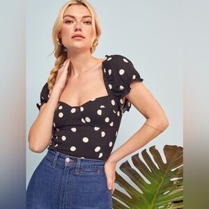 Reformation Jewel Top in Size 8